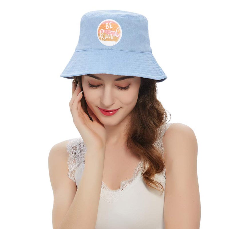Jongdari 20pcs Positive Affirmations Iron on Patches, Pink Cute Teens Boho Positive Quotes Embroidered Girly Trucker Hat Sew on Applique Patches for Bags Clothes Jackets - Image 2