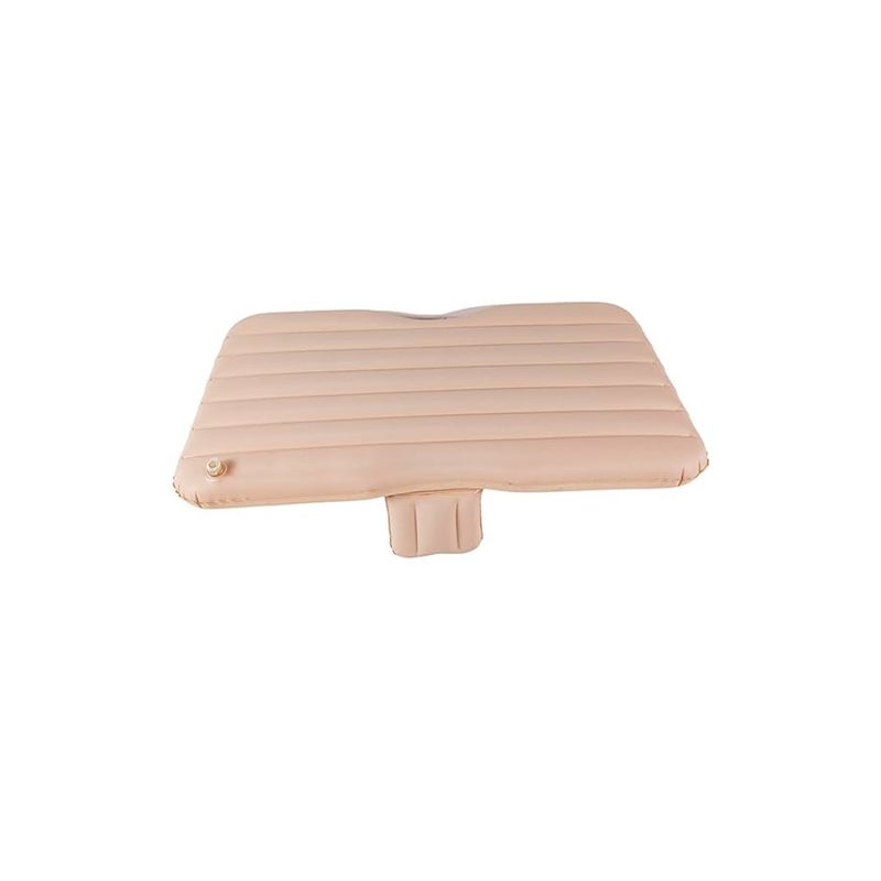 3 Piece Air Mattress Car Inflatable Bed Beige - Image 5