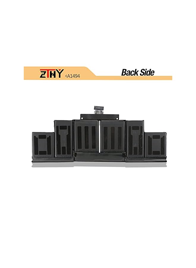 ZTHY A1494 Laptop Battery For 15" Retina A1398 (Only Fit Late 2013 & Mid 2014) Emc 2674 Emc 2876 Emc 2745 Emc 2881 Me293 Me294 - Image 4