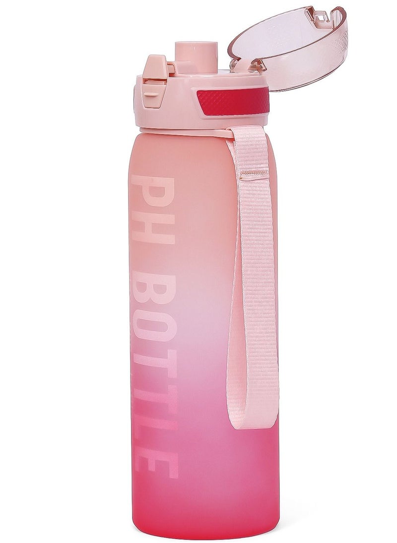 Eazy Kids Kids Water Bottle 1000ml - Pink  - Image 4