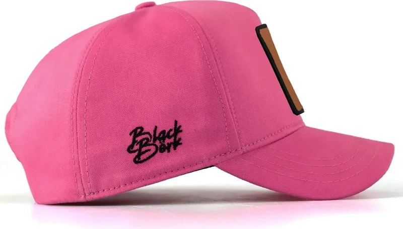 بلاك بورك BlackBörk V1 Baseball Cat - Unisex Pink Hat with 3 Code Logo (Cap)