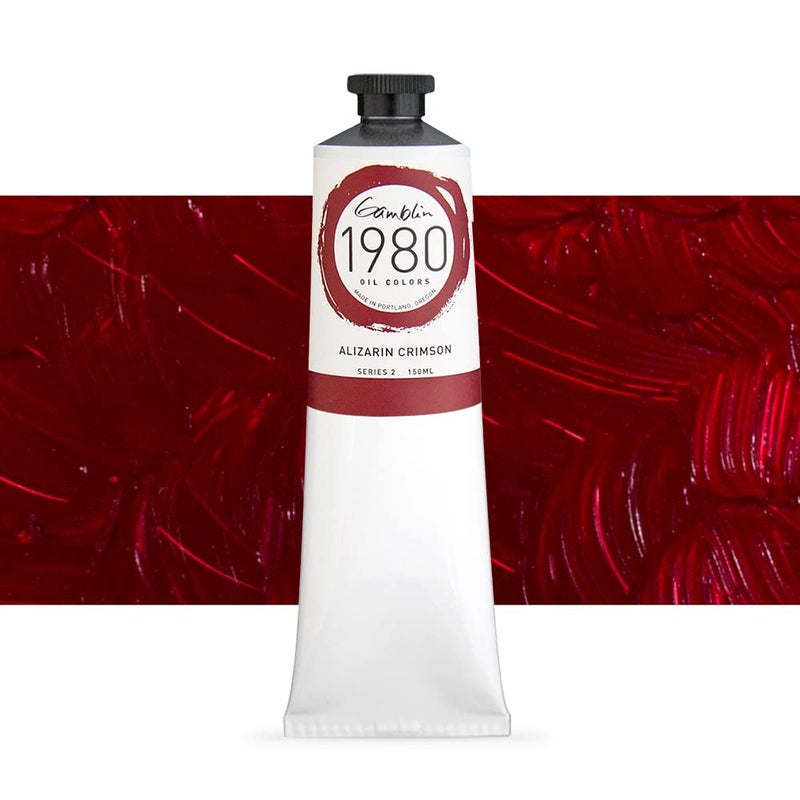 Gamblin 1980 Oil Alizarin Crimson 150Ml - Image 5