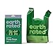 Earth Rated أكياس براز الكلاب من إيرث ريتيد بمقابض، عريضة جدًا، سهلة الربط ومضادة للتسرب مع رائحة اللافندر المضمونة، 120 كيس بمقابض - Image 2