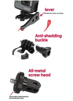 General Insta360 X4/X3 Helmet Mount Kit for 360° Action Cameras Panoramic Sports Camera Motorcycle Riding Accessories  - Image 3