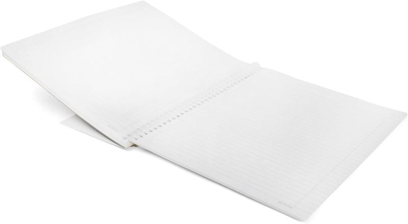 Maxi 1pc Maxi Spiral Polypropylene 3 Subject Notebook - Assorted Colors, 120 Sheets, 11 x 8.5 inches - Image 4