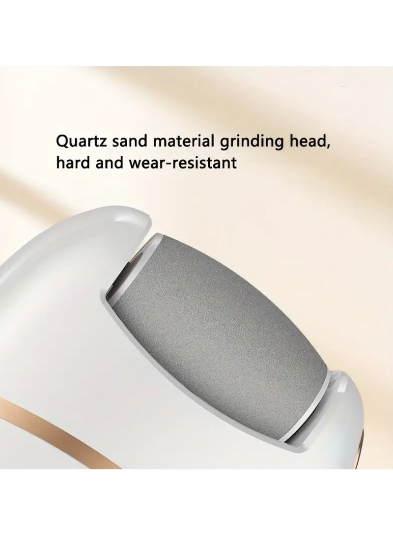 NIBEMINENT 1pc Electric Foot Grinder, Rechargeable Thick Leather Polishing Foot Grinder, Foot Grinder, 2 Grinding Heads With Different Thicknesses  - Image 5