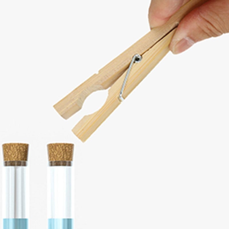 8pcs Fixed Laboratory Test Tube Clamps for Glass Science Experiment and Classroom Lab Use - Image 5