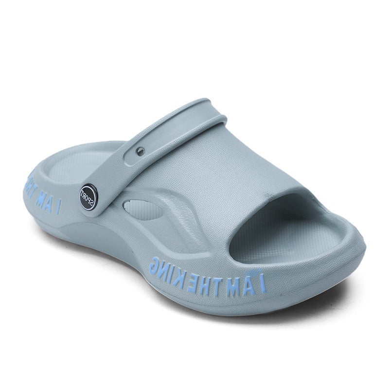 Dachang Children'S Slippers Summer Girls' And Boys' Non-Slip Baotou Soft Sole Cave Shoes Baby'S Slip-On Feeling Sandals - Image 1