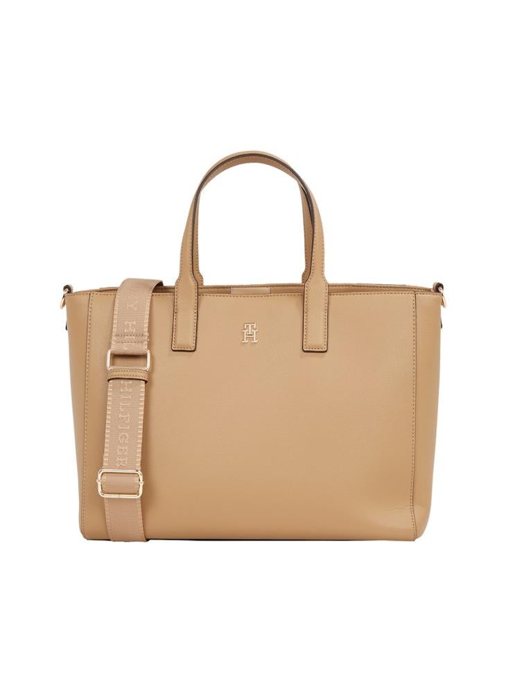 TOMMY HILFIGER Logo Detail Zip Over Tote  - Image 1