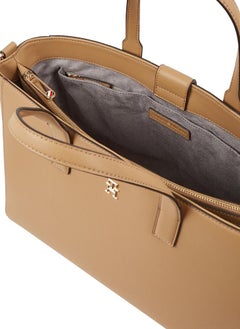 TOMMY HILFIGER Logo Detail Zip Over Tote  - Image 4