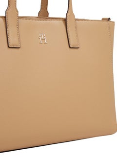 TOMMY HILFIGER Logo Detail Zip Over Tote  - Image 3