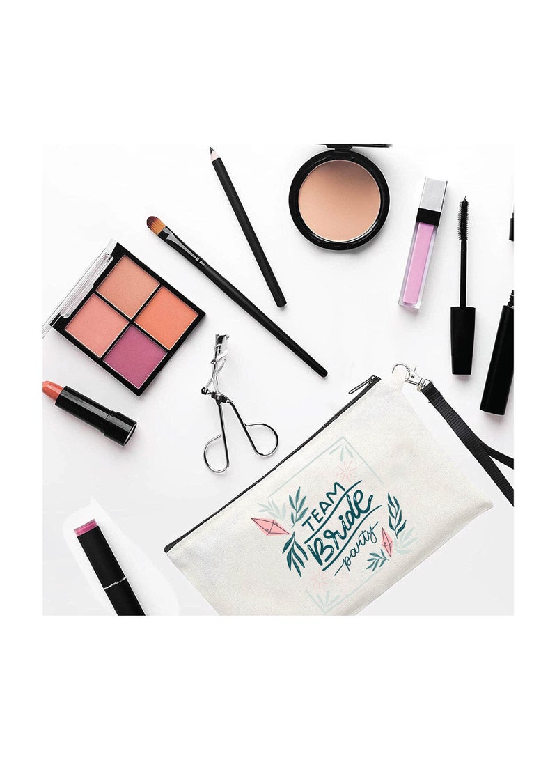برينت شوب فور مي حقائب مستحضرات التجميل الخاصة بفريق العروس ليوم زفافك - هدايا وصيفات العروس - حقائب مكياج للعروس - هدايا لحفلات الزفاف - Image 2