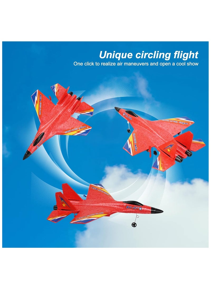 Remote Control Airplane for Kids Boys and Girls RC Plane with  Remote Control Easy to Fly Durable Foam Airplane Toy for Beginners Outdoor Flying Aircraft  - Image 2