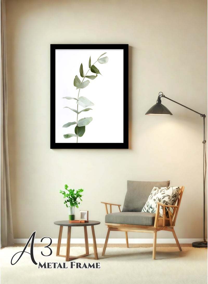 A3 Metal Photo Frames ,Wall Picture Frame, Wall Hanging Photo Frame,Wall Art Display for Home Decor,for Family, Kids, Anniversary & Ramadan Gift,Office,Easy No-Tools Installation, Durable Versatile Display Frames,Black,42 X 29.7cm - Image 1