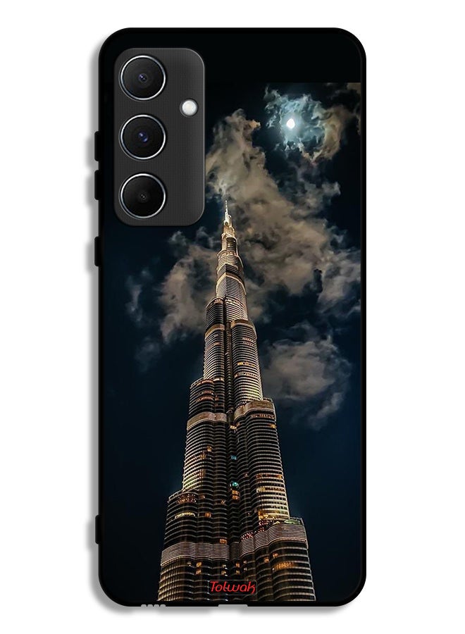 Tolwak Samsung Galaxy A55 5G Protective Case Cover Burj Khalifa In Night - Image 1