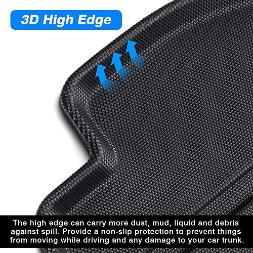 KUST Cargo Mat for 2011-2019 Ford Explorer Cargo Liner All Weather Trunk Floor Mat Black TPO Non-Slip - Image 5