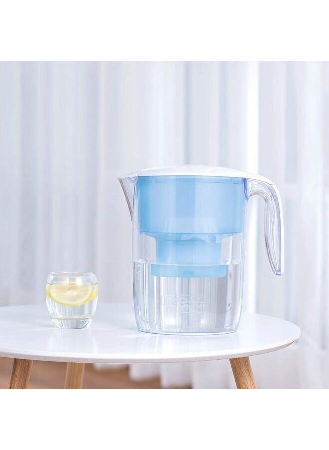 Water Filter Pitcher and Dispenser Cup with Lid Spout, 3.5L Capacity, VIOMI, Includes 0.5L Filter