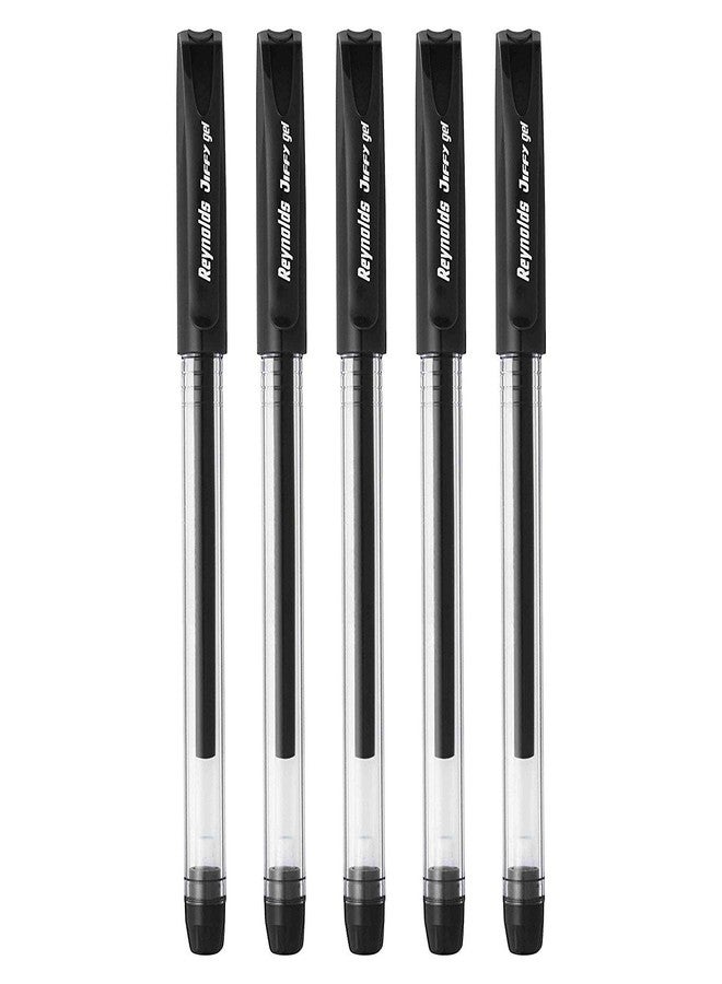 Reynolds Jiffy 0.5 mm Needle Point Gel Pens - Pack of 40 (Black) - Image 2