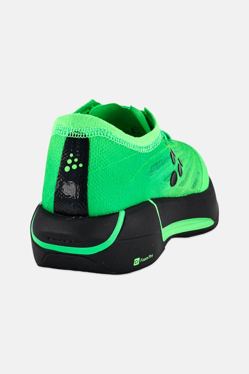 Craft Women Nordlite Tempo Lace Up Running Shoes, Green - Image 3