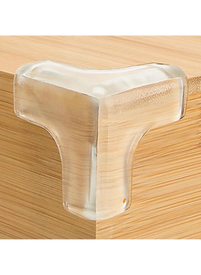 Toko Corner Guards (12 Pack) | T Shape | Clear Protectors | High Resistant Adhesive Gel Best Baby Proof Stop Child Head Injuries Tables, Furniture & Sharp Corners Proofing  - Image 1