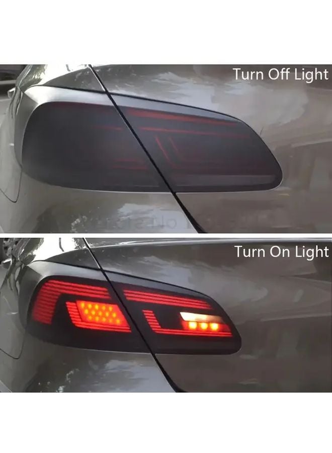 Light Black Car Headlight Color Changing Film For Front Tail Fog Lights - Image 2