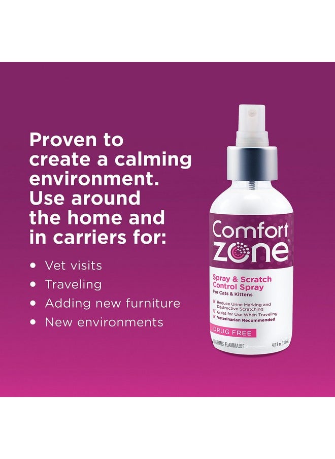 Comfort Zone Comfort Zone Cat Calming Spray: Travel Size (2oz)  - Image 4