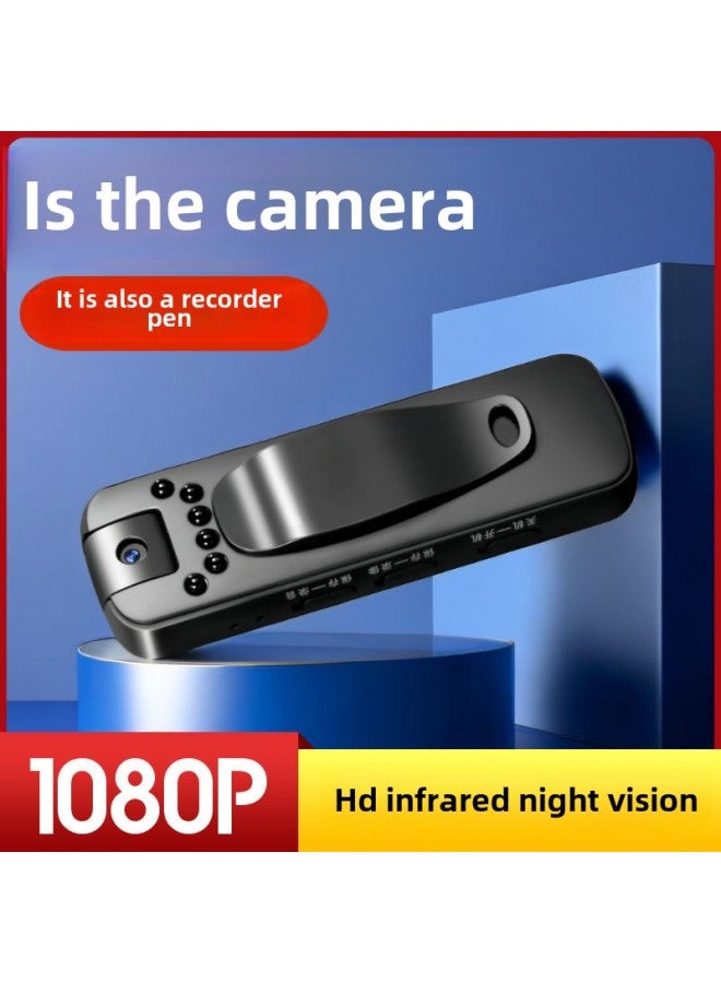 Professional Machine HD Camera Wearable Sports Camera Riding Law Enforcement Recorder Video Recording Artifact-Body Color:Camera + 64gb Memory Card - Image 2