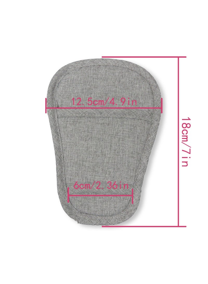 3 Pieces Baby Stroller Car Seat Strap Covers and Crotch Pad Combo, Universal Soft Seat Belt Strap Covers for Newborns Infants Kids Child, Pushchair Seat Belt Covers  - Image 5