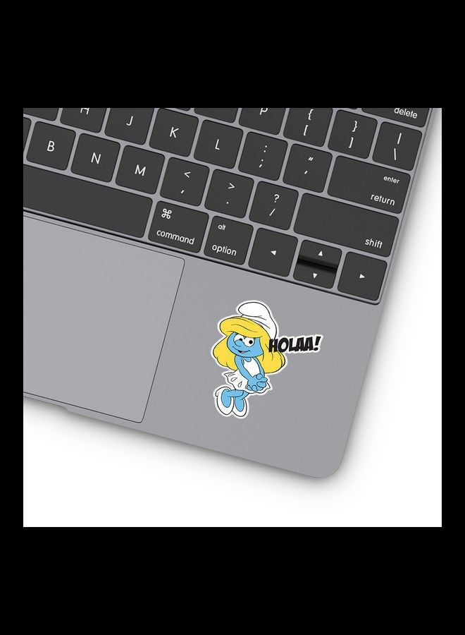RKN Smurfette Cute Girl Gift Vinyl Stickers For Laptop 3inch - Image 2