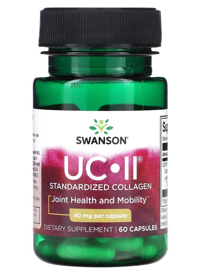 UC-II Standardized Collagen 40 mg 60 Capsules