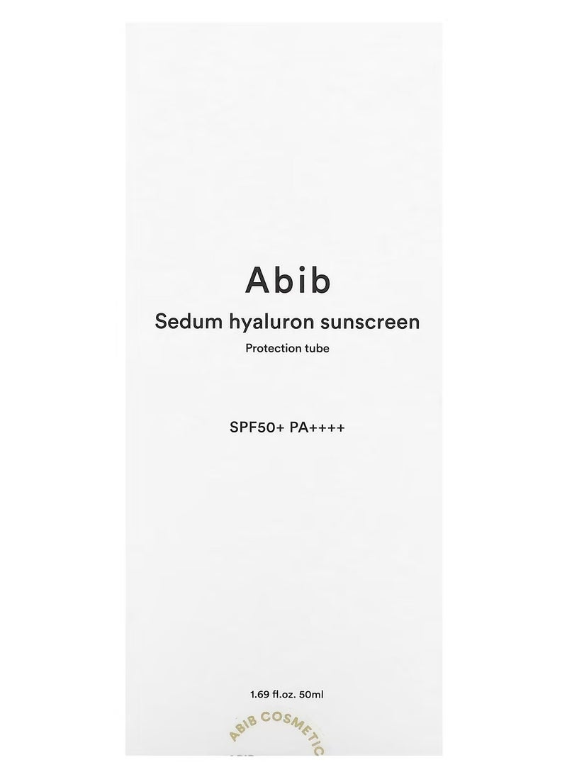 abib أبيب، كريم الوقاية من الشمس سيدوم هيالورون، أنبوب حماية SPF50+ PA++++، 1.69 أونصة سائلة (50 مل)  - Image 1