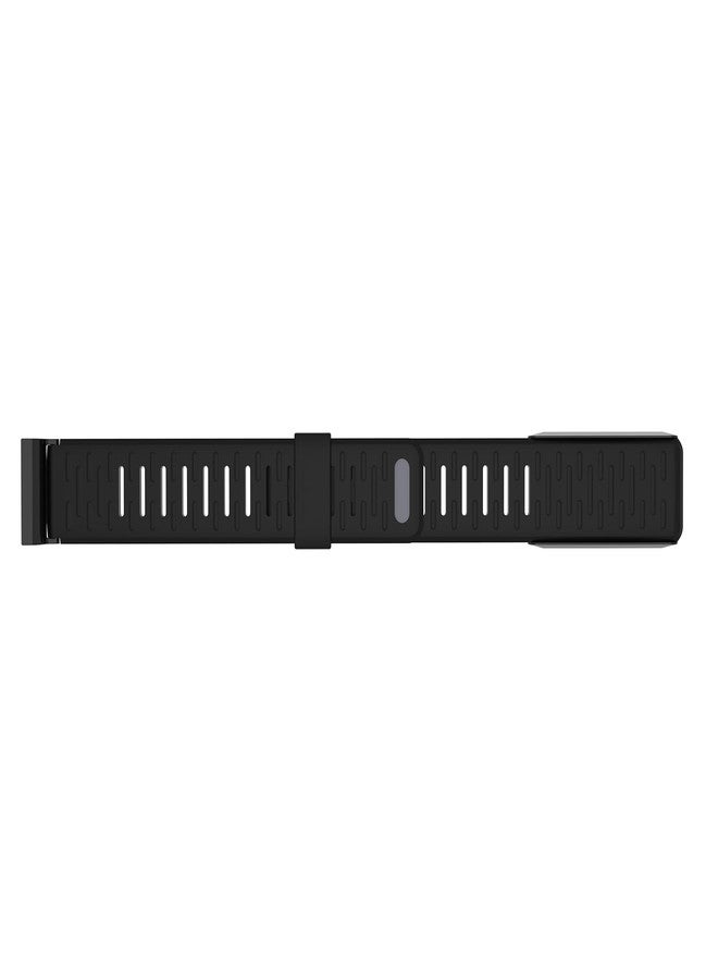 Silicone Wrist Band Soft-Touch Comfortable Replacement SportFlex Band Compatible for WHOOP 4.0 Heart Rate Monitor (White) - Image 3