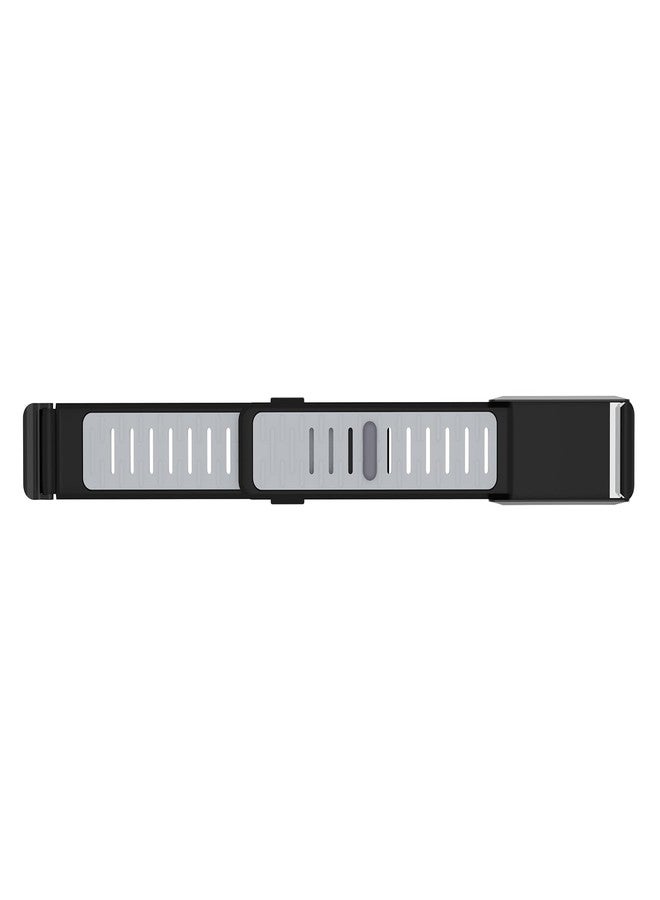 Silicone Wrist Band Soft-Touch Comfortable Replacement SportFlex Band Compatible for WHOOP 4.0 Heart Rate Monitor (White) - Image 2