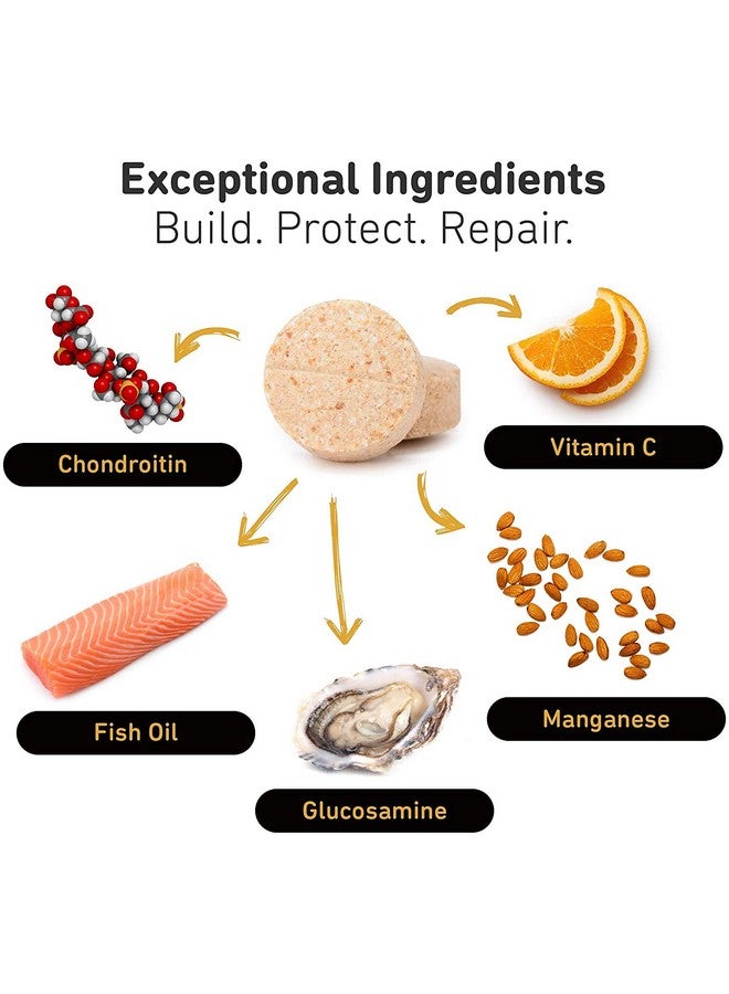 Ivs International Veterinary Sciences IVS Arthramine MAX Healthy Joints Glucosamine Supplement for Dogs with Fish Oil, Hyaluronic Acid, MSM, and Vitamin C, Made in the USA, 60 Count - Image 4