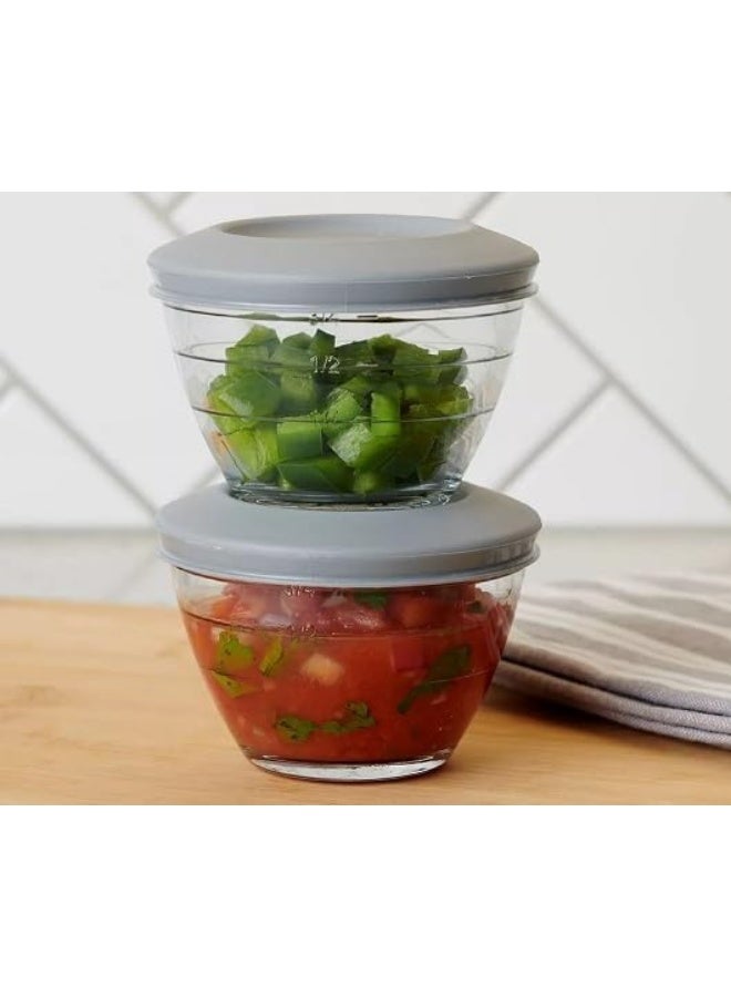 Anchor Hocking, Prep. Bowl Set 236ml-(14253), 4pc - Image 3