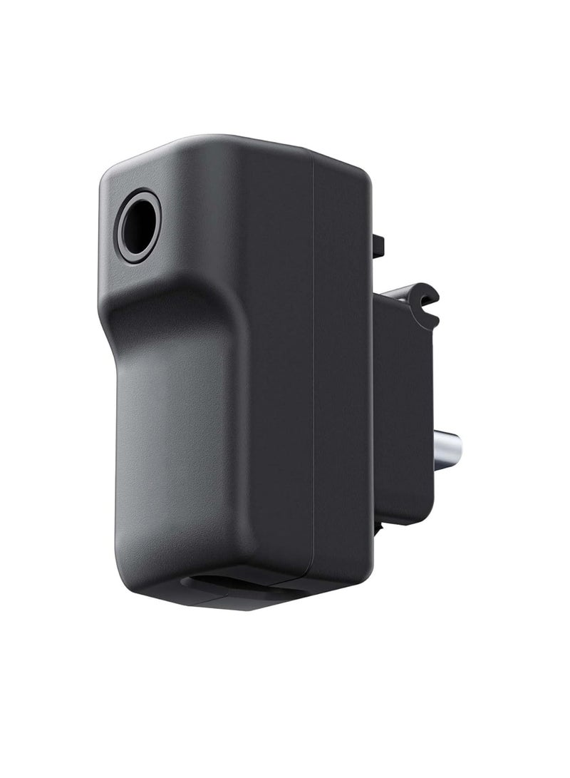 Excefore Mic Adapter for insta360 X4, insta 360 X4 Accessories, External Microphones Type-C and 3.5mm Audio Ports, Compatible with Insta 360 X4 Mic, Gopro Mic Adapter - Image 1