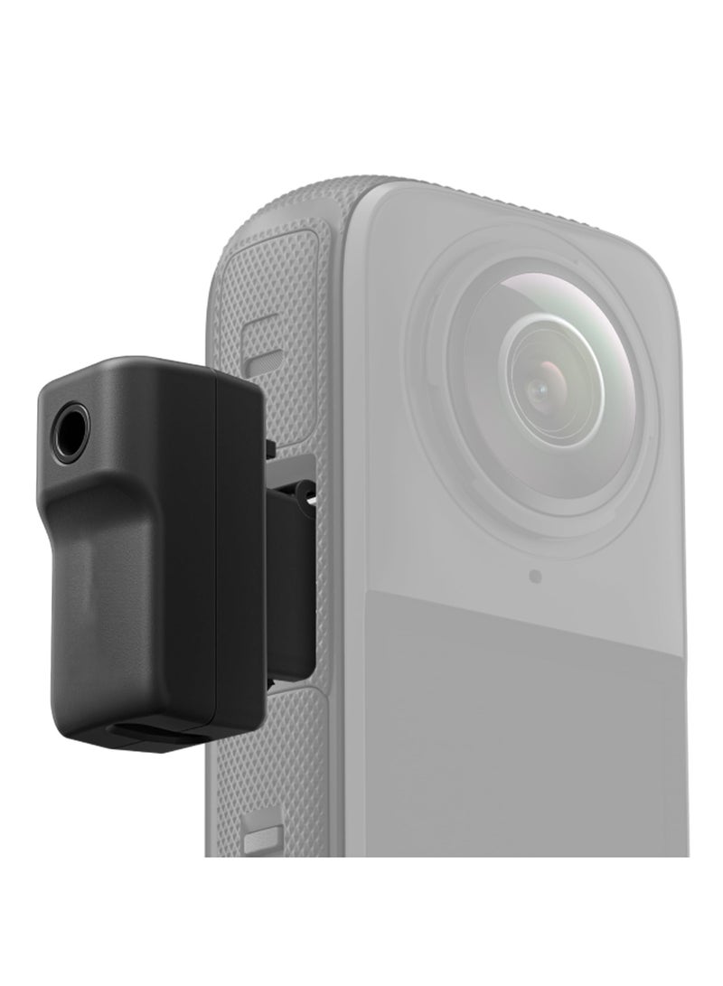 Excefore Mic Adapter for insta360 X4, insta 360 X4 Accessories, External Microphones Type-C and 3.5mm Audio Ports, Compatible with Insta 360 X4 Mic, Gopro Mic Adapter - Image 3