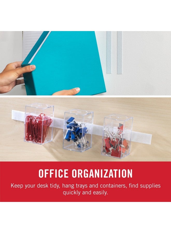 VELCRO Brand 6 Ft X 3/4 In Sticky Back Tape Roll With Adhesive Cut Strips To Length Hook And Loop Fasteners Perfect For Home Office Or Classroom Black 90975W  - Image 2