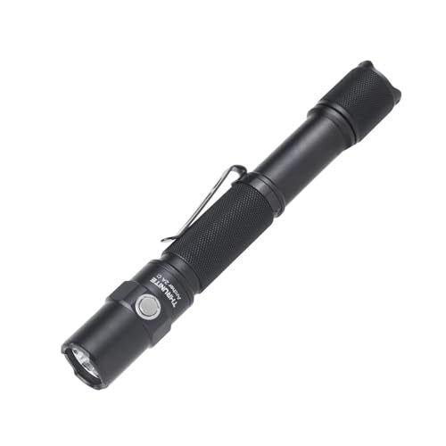 ThruNite Archer 2A C LED Rechargeable Flashlight, High 1000 Lumens AA Flashlight with Lanyard, IPX8 Waterproof Dual Switch Small Outdoor Light for Hiking, Camping, Everyday Use, EDC - CW - Image 1