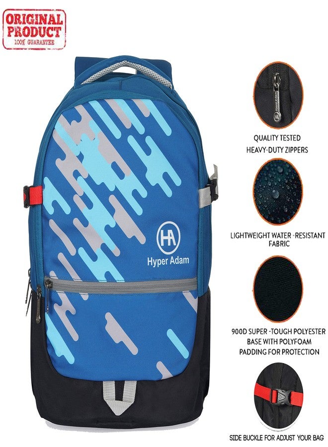 Hyper Adam Lining 33 Liter / 20 inch Laptop Backpack Anti - Theft Bag (Airport Blue) - Image 4