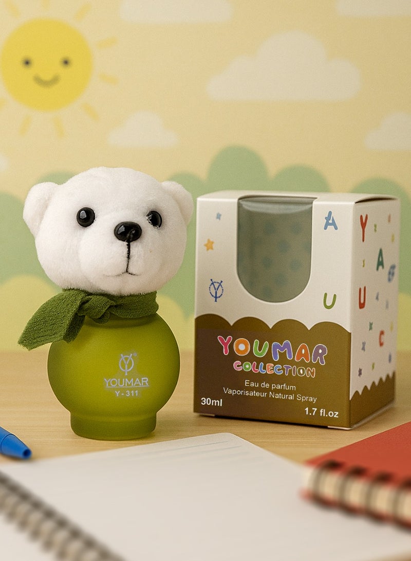 يومار عطر تيدي بير من مجموعة يومار Y-311، 30 مل، عطر للأطفال للجنسين | عطر لطيف يدوم طويلًا للأولاد والبنات - Image 2