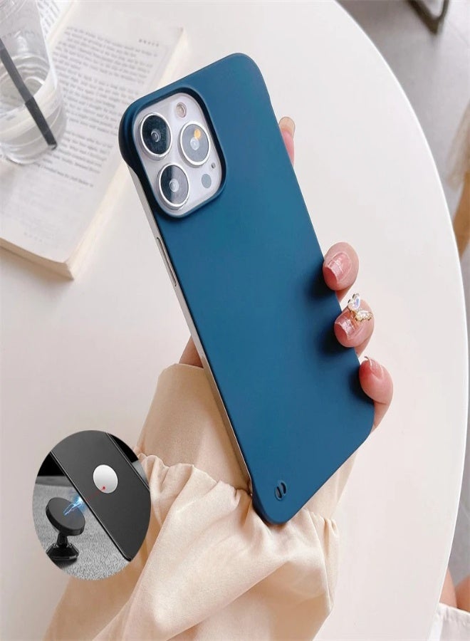 AROAQ Magnetic Ultra-Thin Frameless Case for iPhone 11/12/13/14/15 Series – Invisible Hard Back Cover with Car Mount Compatibility - Image 1