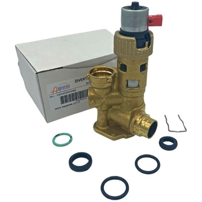 VAILLANT ECO TECH PLUS 824 831 837 937 DIVERTER VALVE 0020132682 0020132683 - Image 1