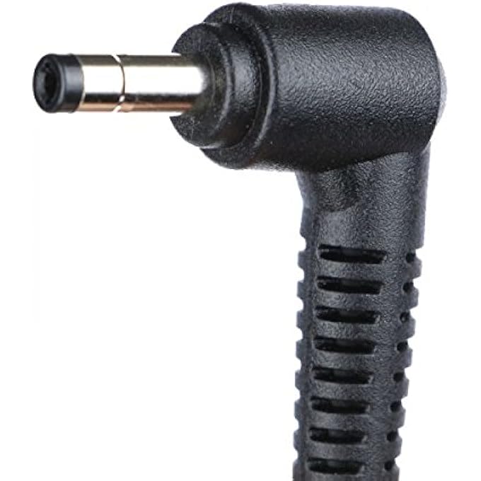 rayihni شاحن كمبيوتر 65 واط - محول حائط AC بنهاية دائرية (GX20L29355)، أسود - Image 2