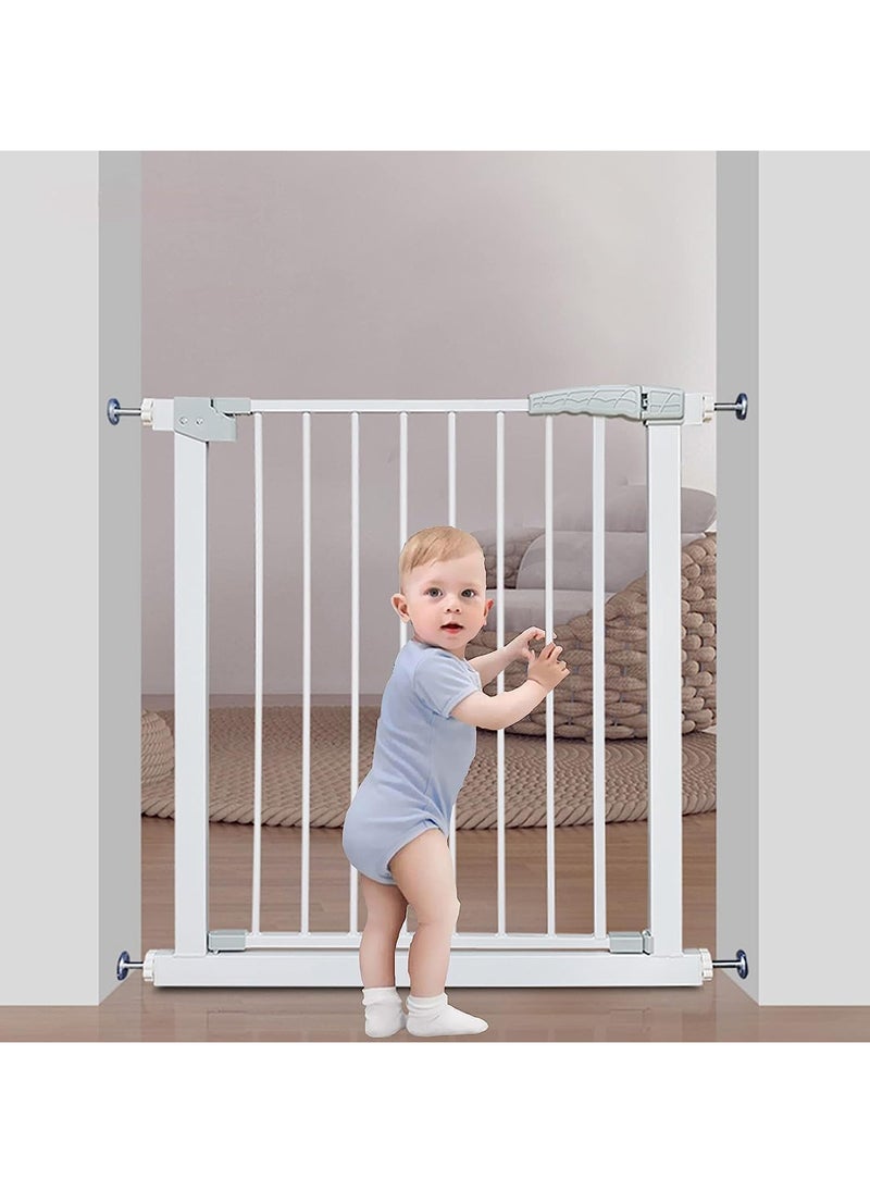AUTOYSUR Auto Close Baby Safety Gate Extension Kit, Extra Tall & Wide Pet Dog Gate Extension for House, Doorway & Staircases, Suitable for baby Safety Gates(20cm)  - Image 2