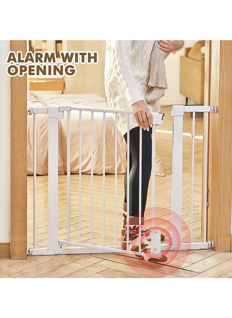 AUTOYSUR Auto Close Baby Safety Gate Extension Kit, Extra Tall & Wide Pet Dog Gate Extension for House, Doorway & Staircases, Suitable for baby Safety Gates(20cm)  - Image 4