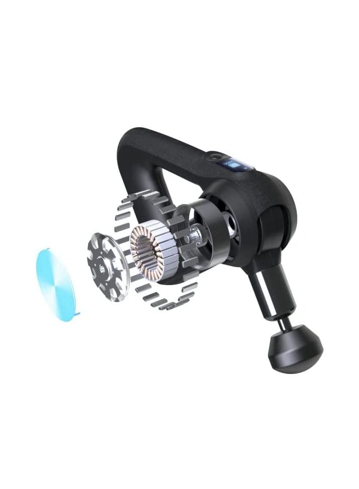 Bodycare Maxtop Deep Tissue Massage Gun For Back, Neck, Muscle Pain Relief Fitness Relaxation 12pcs Pro Heads - Image 2