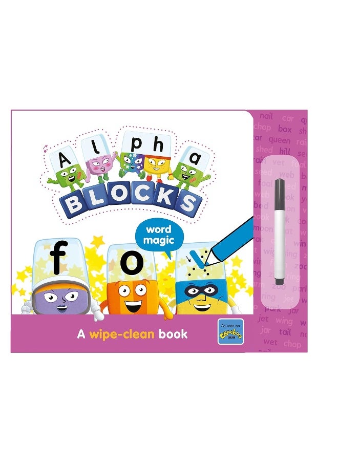 Alphablocks Word Magic: A Wipe-Clean Book  - Image 3