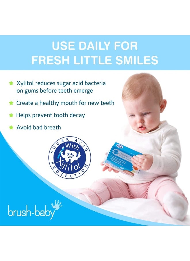 brush-baby - Brush-baby Dental Wipes Pack 28 Pcs - Image 1