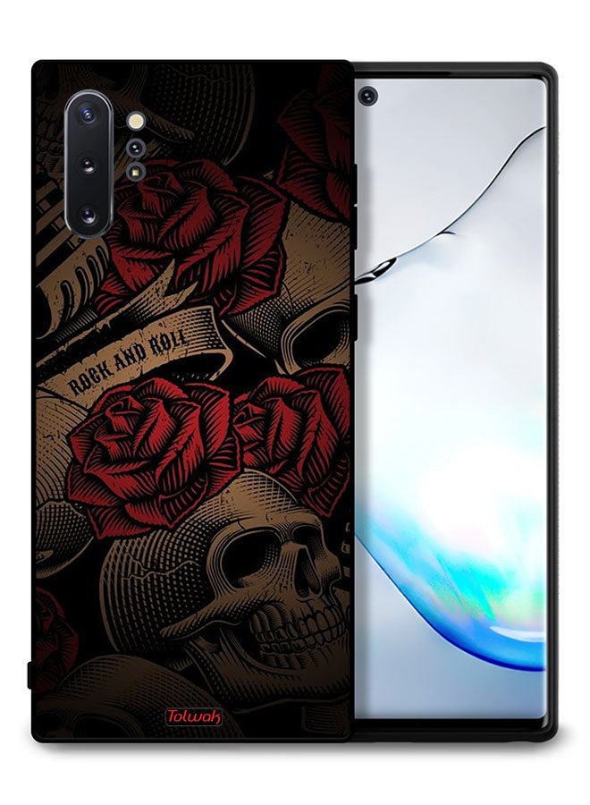 Tolwak Samsung Galaxy Note 10 Plus 5G Protective Case Cover Rok And Roll - Image 1